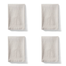 Load image into Gallery viewer, Sorrento Liveable Linen Napkins in Taupe / Set of 4
