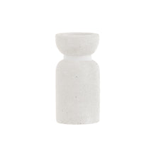Load image into Gallery viewer, Emporium Medium White Sand Candle Holder
