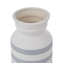 Load image into Gallery viewer, Emporium Wide Stripe Vase Blue
