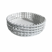Load image into Gallery viewer, Ceramic White Lattice Bowl
